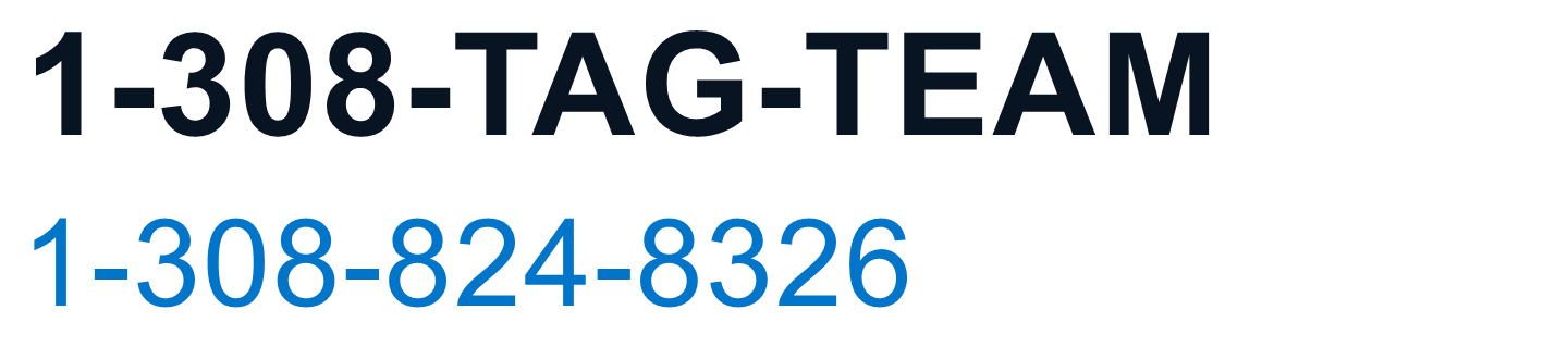 Tag Team Auto phone number. You can also contact us using the inquiry form on this page.